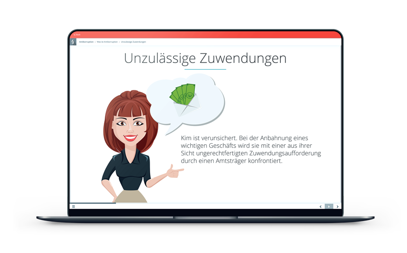 mockup of anti corruption module