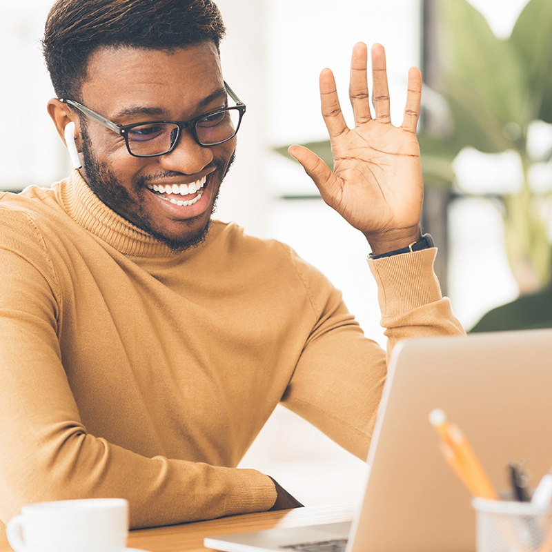 person being onboarded digitally