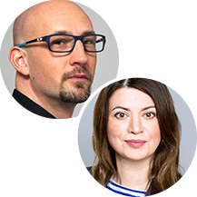 Çiğdem Uzunoğlu und Clemens Hochreiter