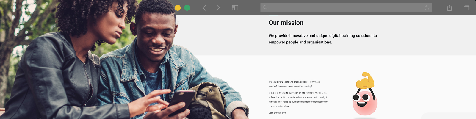 Learners doing imc Brand Training