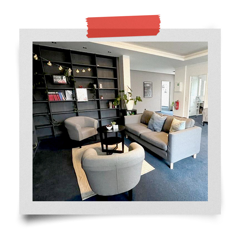 Neuer Open Space bei imc München