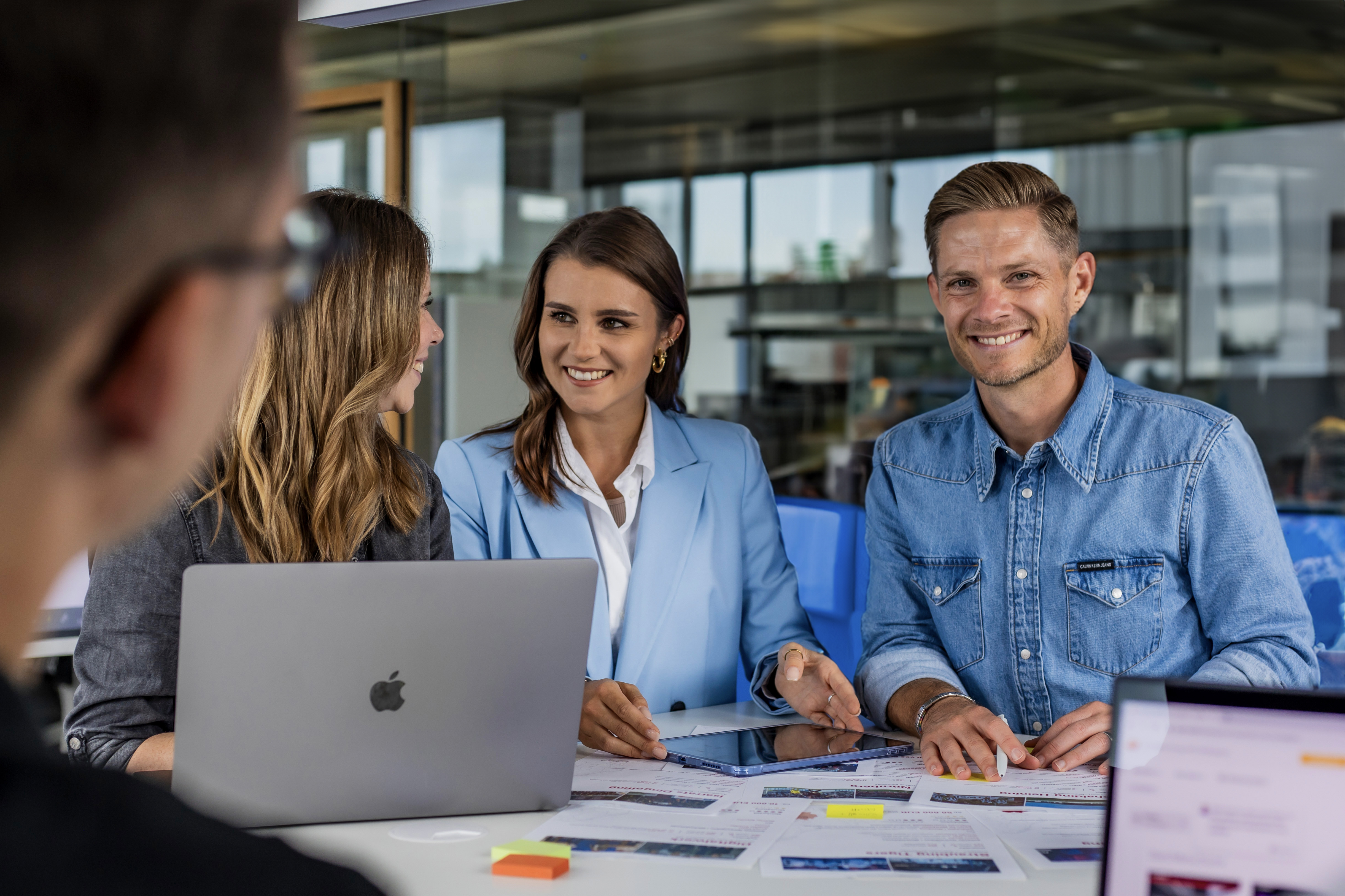 Mitarbeitende bei Lindner