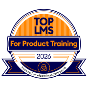 Auszeichnunglogo für TOP LMS For Product Training 2026