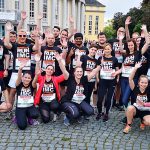 imc employees after a running event