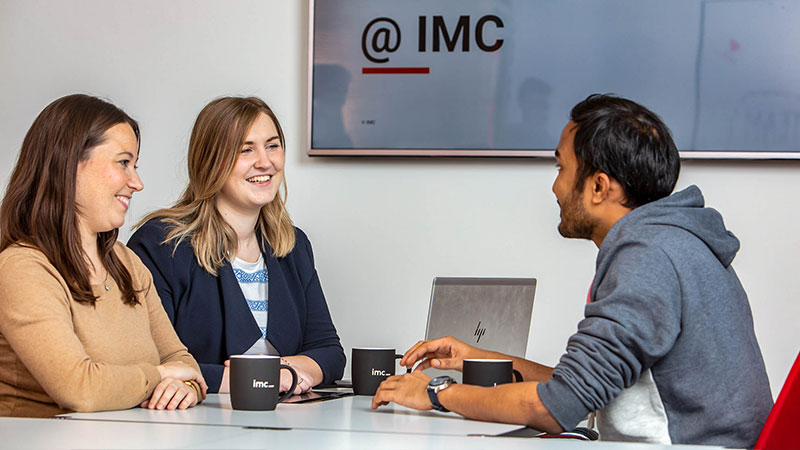 hr generalist conducts interview