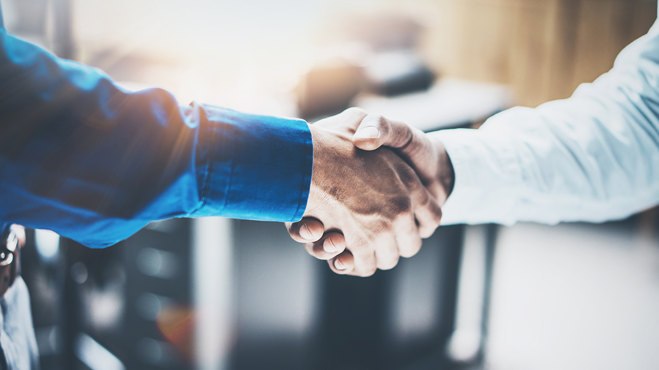 image of a handshake