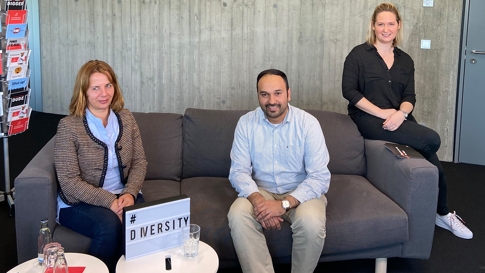 imc employees and external speaker at Diversity Day 2020