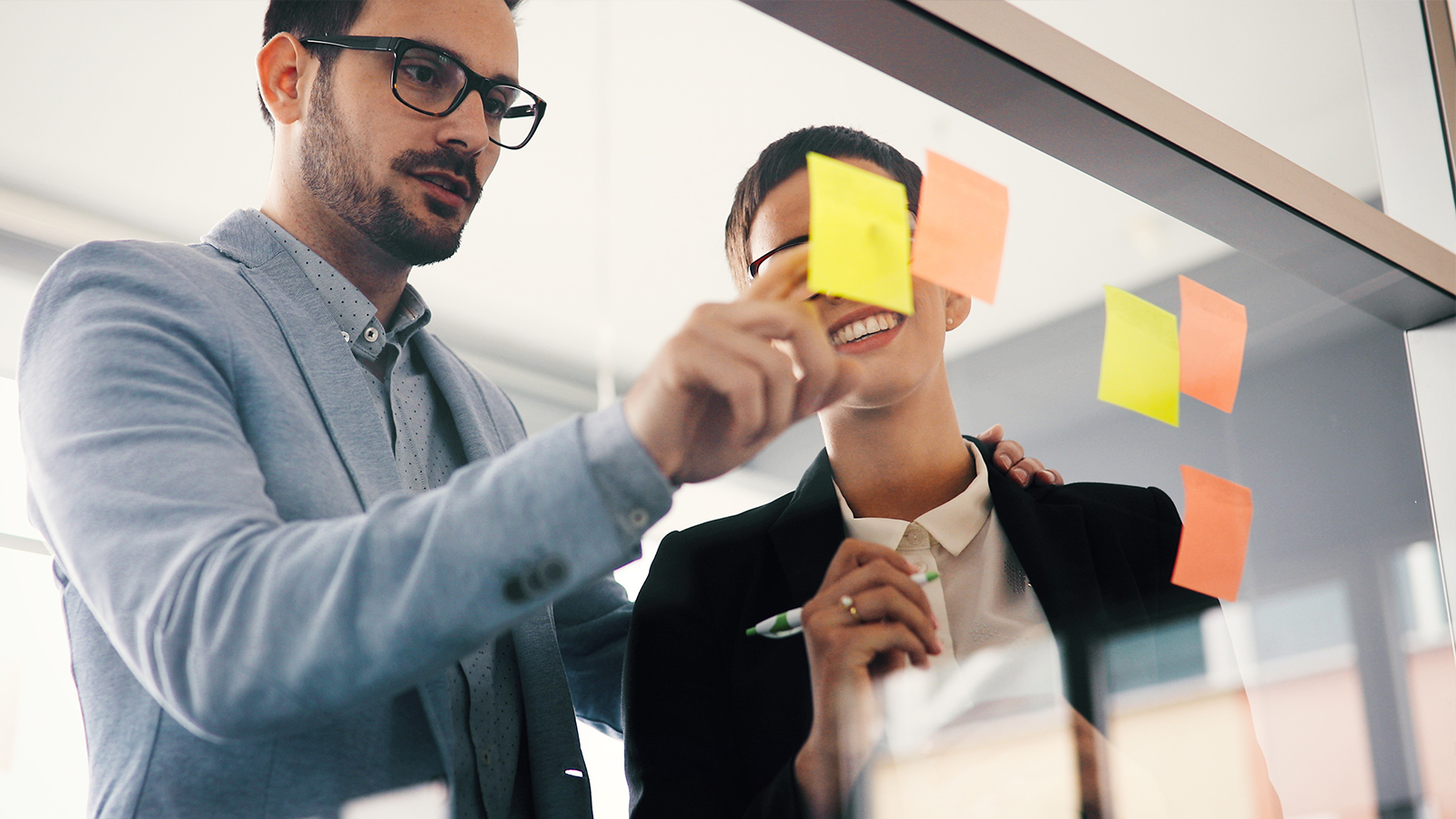 people in discussion