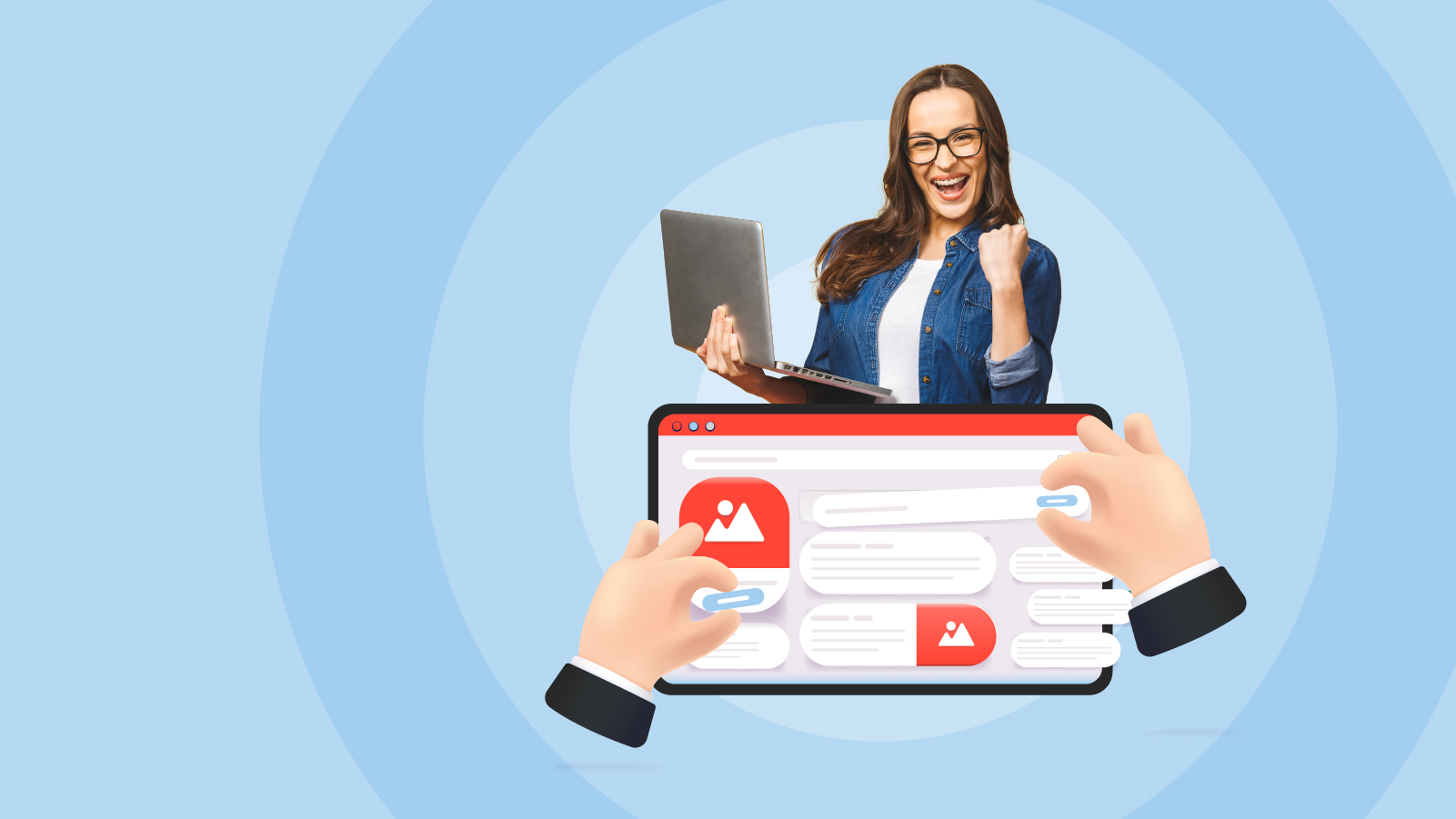 a learner and an interface