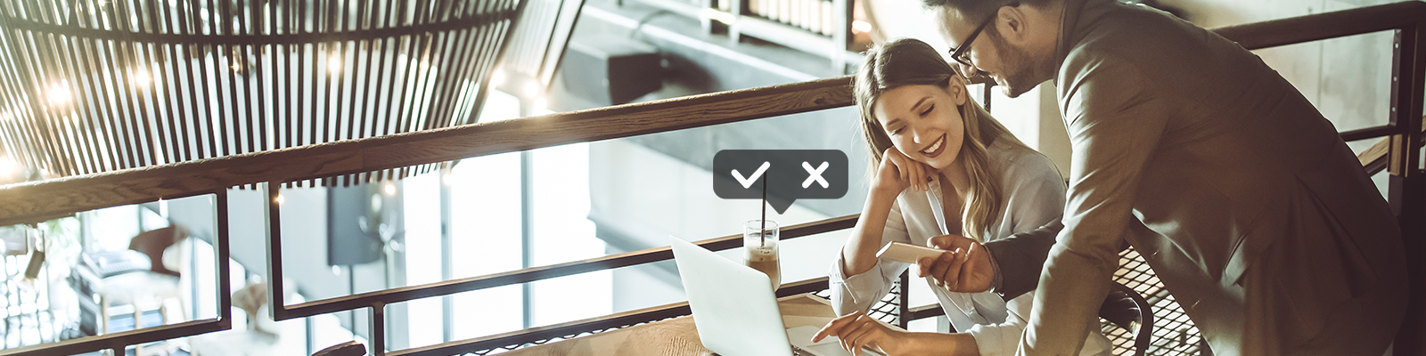 Business colleagues using the compliance training