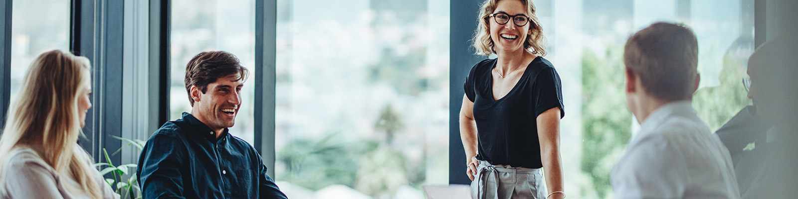 Team talking about Learning Ecosystem