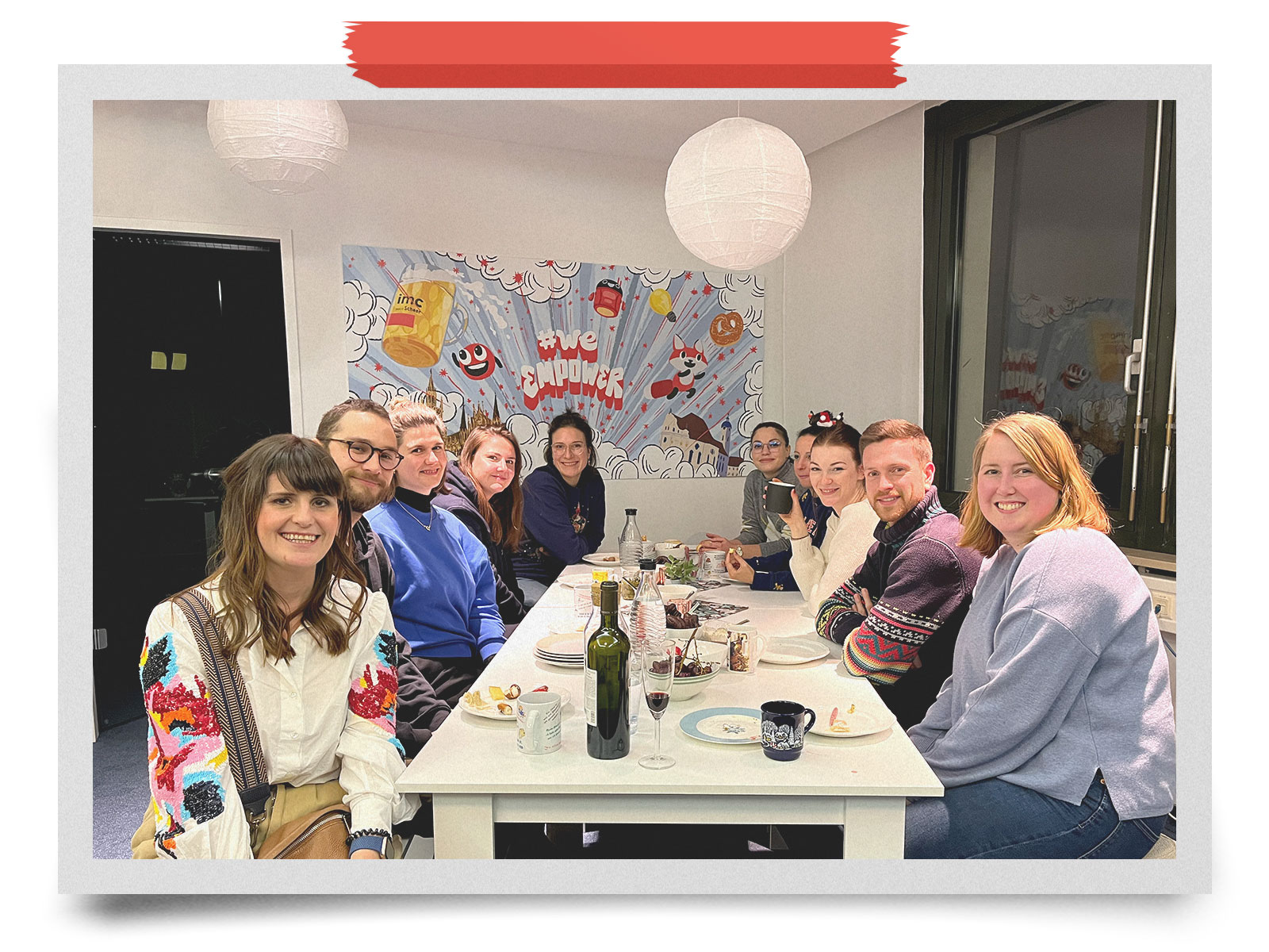 imc Munich dinner together