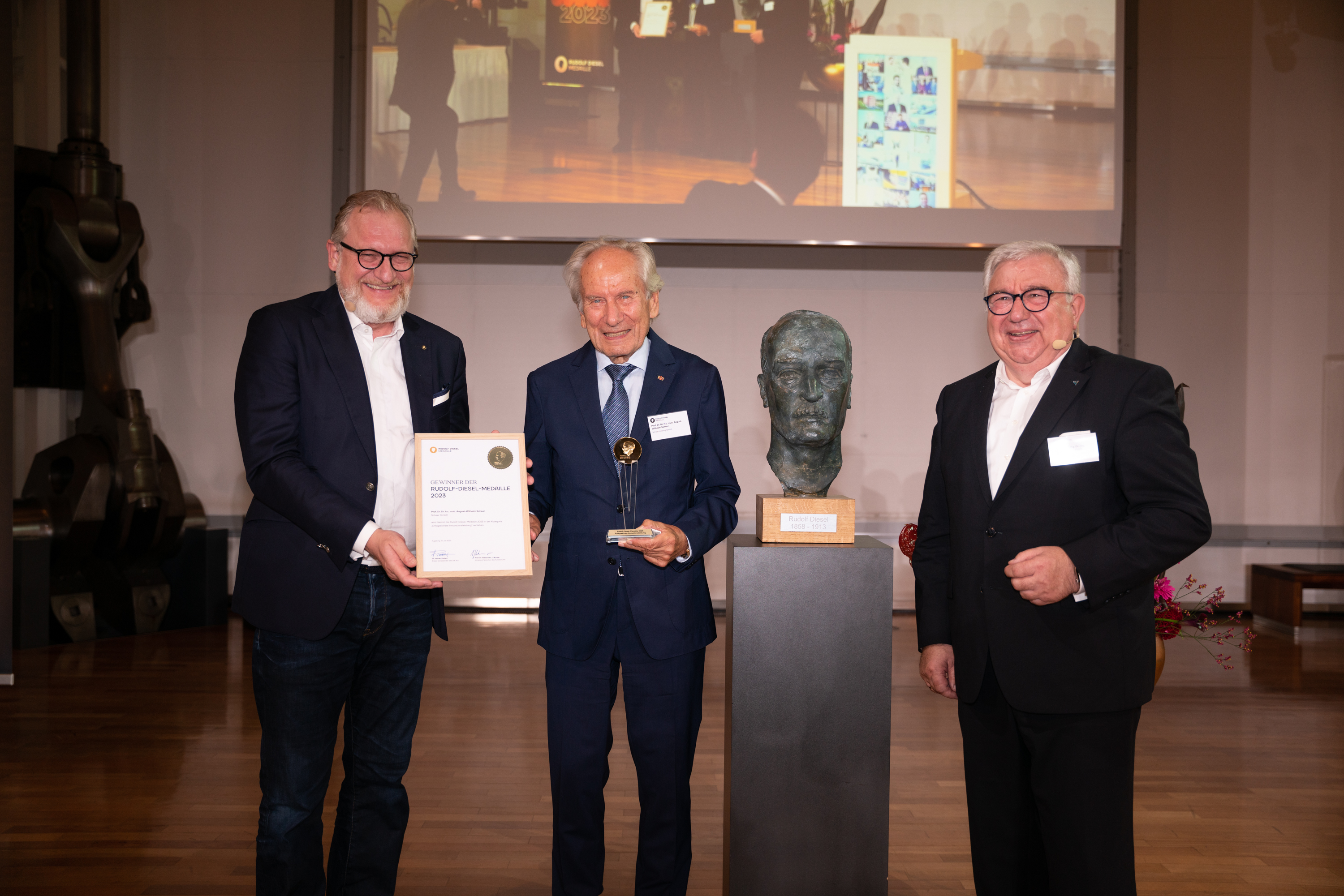 Diesel Medal Prof Scheer 13.07.2023