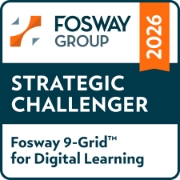 Fosway Group 2026 - Strategic Challenger from Fosway 9-Grid for Digital Learning Award Logo Small